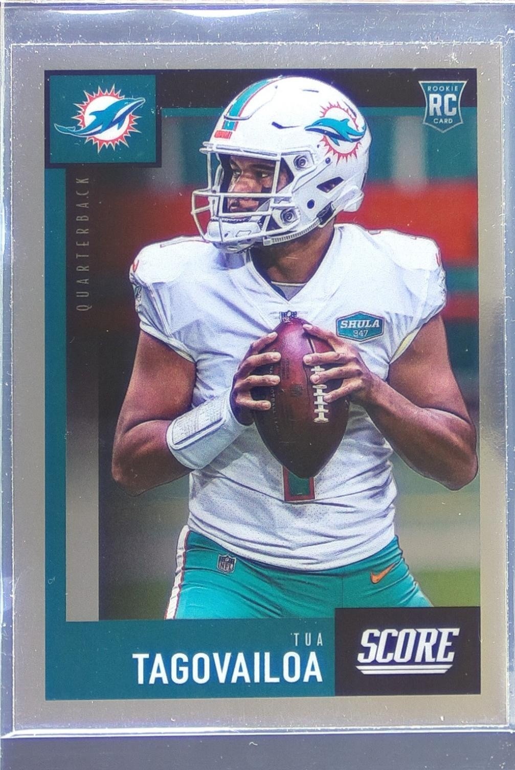 2020 Chronicles Tua Tagovailoa RC #442 Dolphins 2020 Score Update Rookies Silver