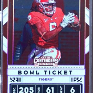 2020 Contenders Draft Picks DeAndre Hopkins Bowl Ticket /99 #27 Tigers
