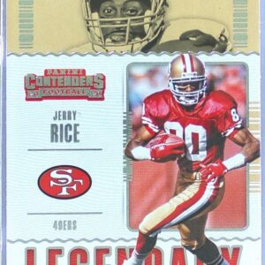 2020 Contenders Jerry Rice #LC-JRI 49ers Legendary Contenders