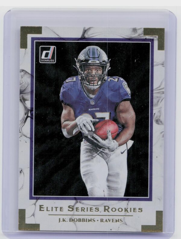 2020 Donruss J.K. Dobbins #ESR-JD Ravens Elite Series Rookies
