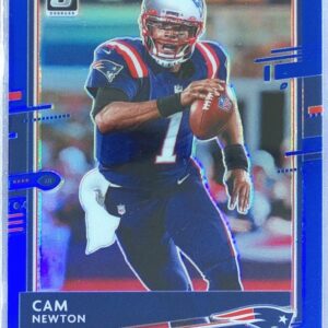 2020 Donruss Optic Cam Newton Blue /179 #66 Patriots