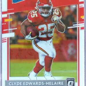 2020 Donruss Optic Clyde Edwards-Helaire RC #171 Chiefs