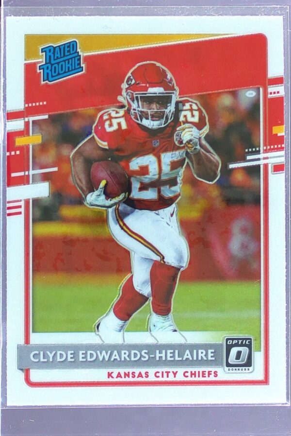 2020 Donruss Optic Clyde Edwards-Helaire RC #171 Chiefs