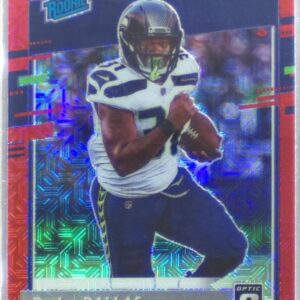2020 Donruss Optic DeeJay Dallas Red Mojo RC #195 Seahawks