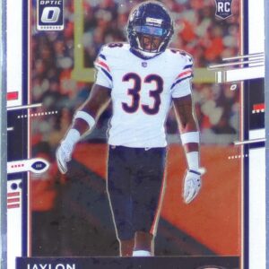 2020 Donruss Optic Jaylon Johnson RC #123 Bears