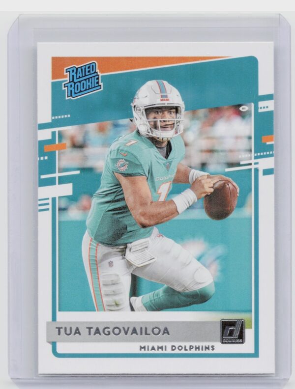 2020 Donruss Tua Tagovailoa RC #302 Dolphins