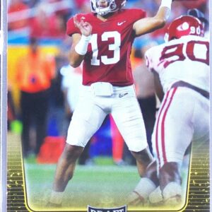 2020 Leaf Draft Tua Tagovailoa Gold RC #02 Tide