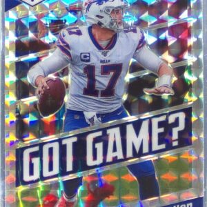 2020 Mosaic Josh Allen #GG23 Bills Got Game? Prizm