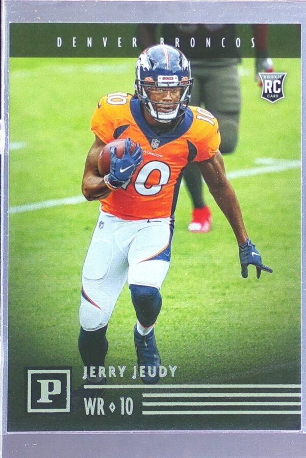 2020 Panini Chronicles Jerry Jeudy RC #PA-15 Broncos Panini