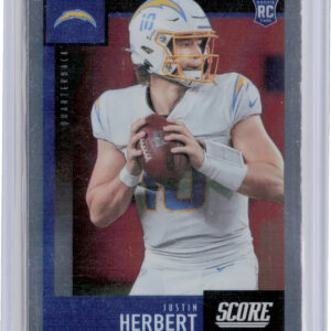 2020 Panini Chronicles Justin Herbert #443 Chargers 2020 Score Update Rookies