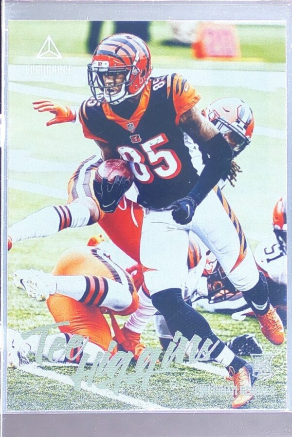 2020 Panini Chronicles Tee Higgins RC #214 Bengals Luminance Update Rookies