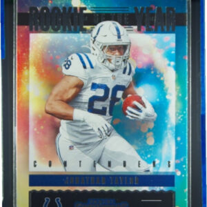 2020 Panini Contenders Jonathan Taylor #RY-JTA Colts Rookie of the Year Contende