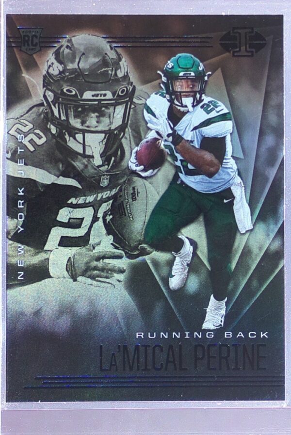 2020 Panini Illusions La'Mical Perine RC #41 Jets