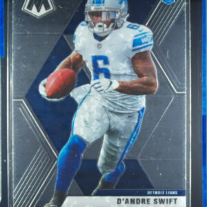 2020 Panini Mosaic D'Andre Swift RC #215 Lions