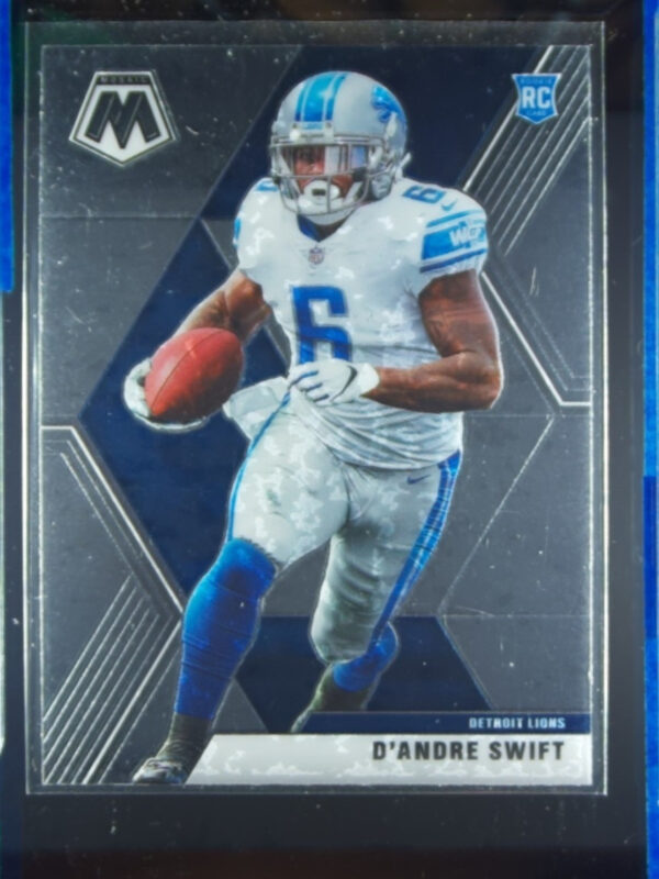 2020 Panini Mosaic D'Andre Swift RC #215 Lions