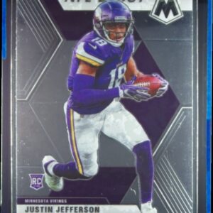 2020 Panini Mosaic Justin Jefferson #270 Vikings