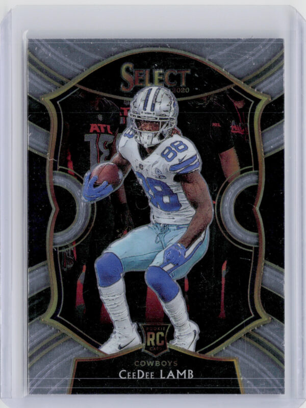 2020 Panini Select CeeDee Lamb RC #57 Cowboys