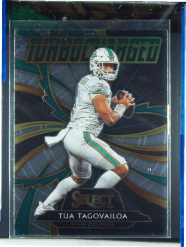 2020 Panini Select Tua Tagovailoa #T21 Dolphins Turbocharged