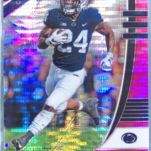 2020 Prizm Draft Picks Miles Sanders Prizms Pink Pulsar #76 Lions