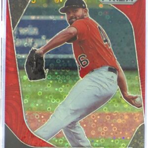 2020 Prizm Rico Garcia Red Donut Circles Prizm /99 RC #156 Giants