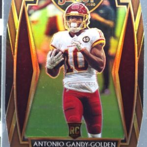 2020 Select Antonio Gandy-Golden Copper Prizm Die Cut /355 RC #183 Team