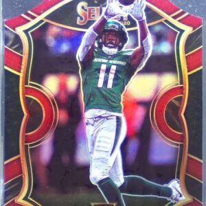 2020 Select Denzel Mims Red Prizm Die Cut RC #63 Jets