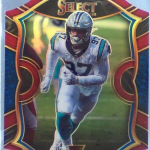 2020 Select Yetur Gross-Matos Red Prizm Die Cut RC #94 Panthers