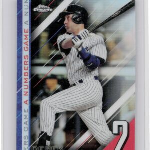 2020 Topps Chrome Update Derek Jeter #NGC-22 Yankees A Numbers Game