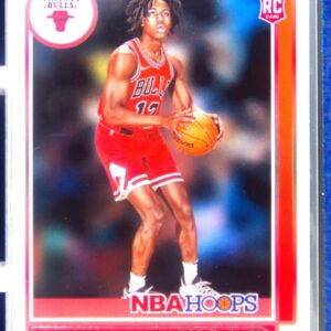 2021-22 Hoops Ayo Dosunmu RC #240 Bulls