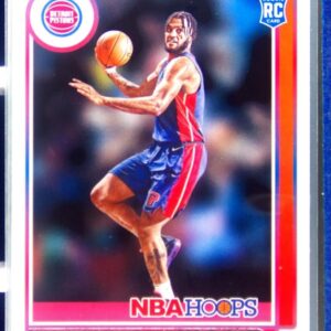 2021-22 Hoops Isaiah Livers RC #208 Pistons