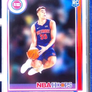 2021-22 Hoops Luka Garza RC #250 Pistons