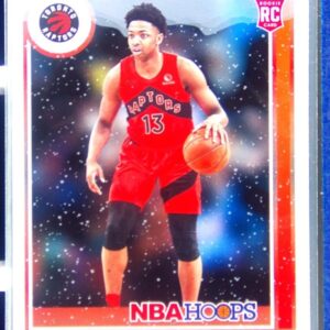2021-22 Hoops Winter David Johnson RC #222 Raptors