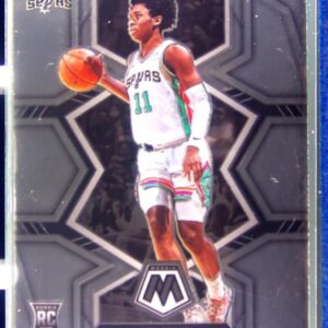 2021-22 Mosaic Joshua Primo RC #275 Spurs