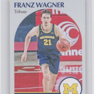2021-22 Panini Chronicles Hoops Draft Picks Franz Wagner #59 Wolverines