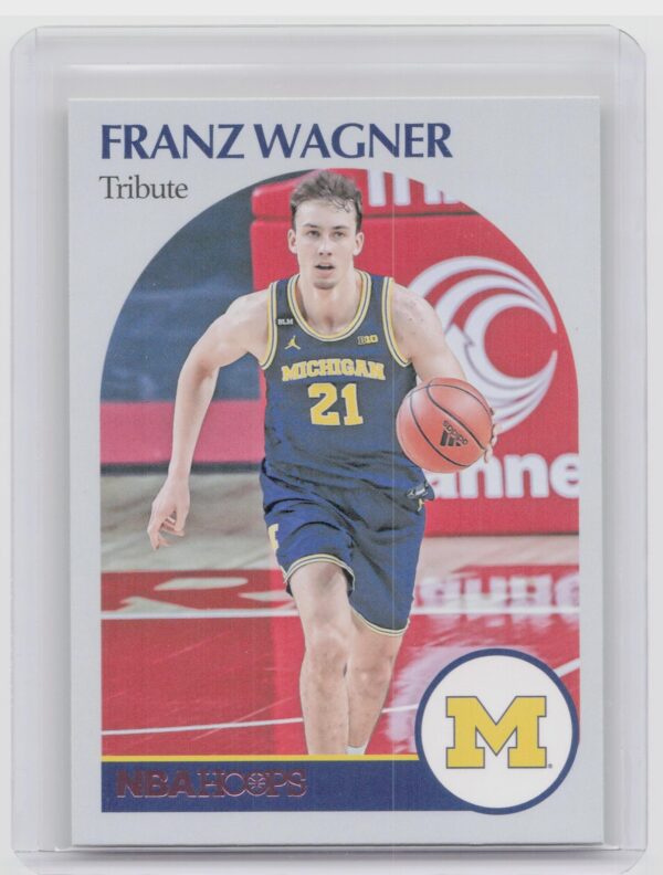 2021-22 Panini Chronicles Hoops Draft Picks Franz Wagner #59 Wolverines