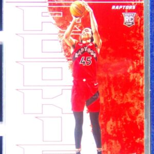 2021-22 Panini NBA Player of the Day Dalano Banton RC #79 Raptors