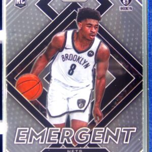 2021-22 Prizm Cameron Thomas #4 Nets Emergent