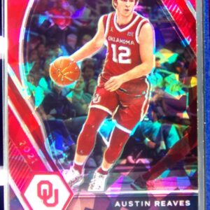 2021-22 Prizm Draft Picks Austin Reaves Red Ice RC #49 Sooners