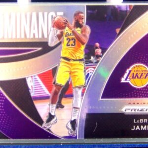 2021-22 Prizm LeBron James #6 Lakers Dominance Prizms Silver
