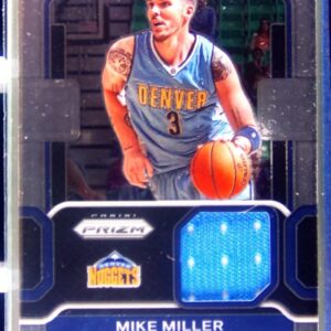 2021-22 Prizm Mike Miller JSY #SW-MML Nuggets Sensational Swatches