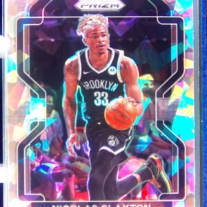 2021-22 Prizm Nicolas Claxton Ice #38 Nets