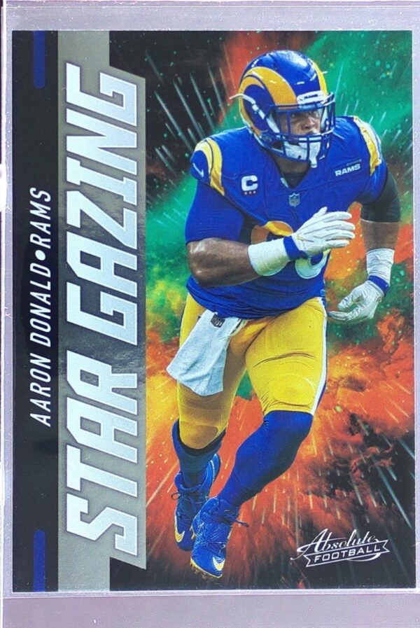 2021 Absolute Aaron Donald #SG17 Rams Star Gazing