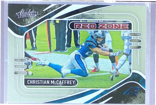 2021 Absolute Christian McCaffrey #RZ13 Panthers Red Zone