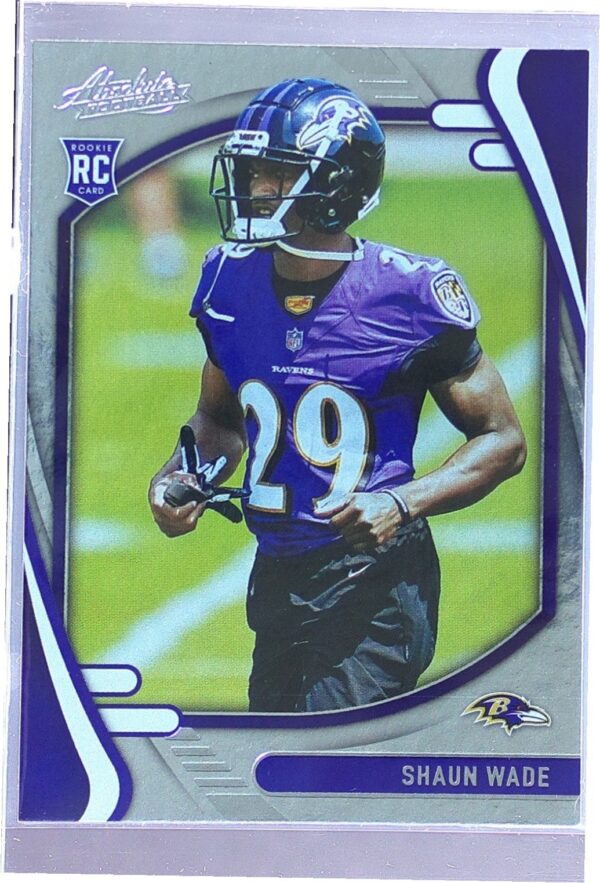 2021 Absolute Shaun Wade Retail RC #145 Ravens