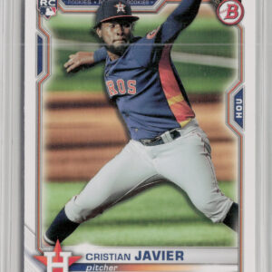 2021 Bowman Cristian Javier RC #83 Astros