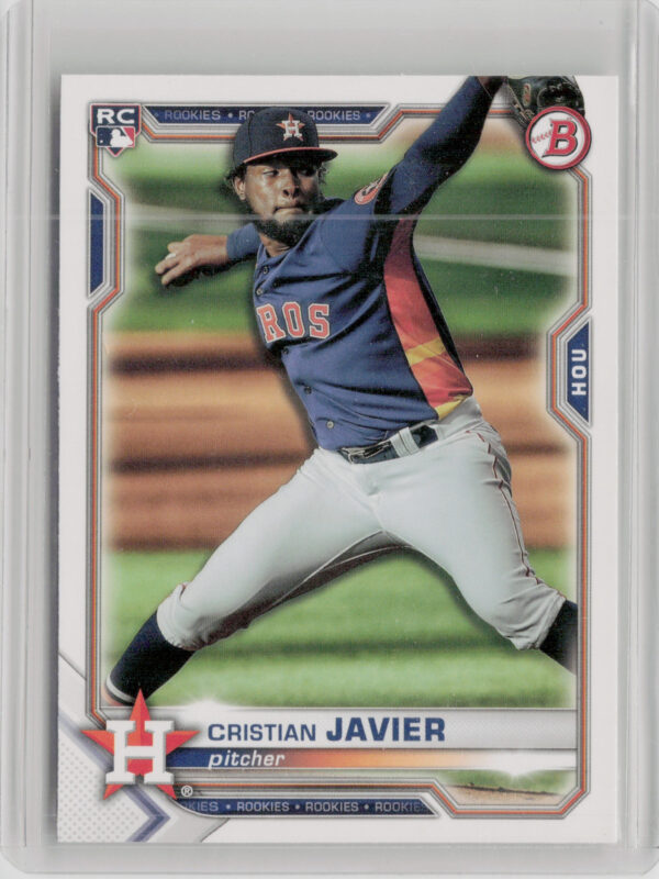 2021 Bowman Cristian Javier RC #83 Astros