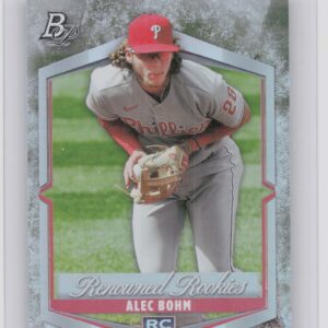 2021 Bowman Platinum Alec Bohm RC #RR-1 Phillies Renowned Rookies