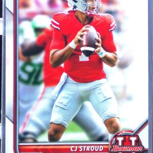 2021 Bowman University C.J. Stroud #3 Buckeyes First Bowman
