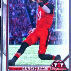 2021 Bowman University Desmond Ridder #49 Bearcats First Bowman