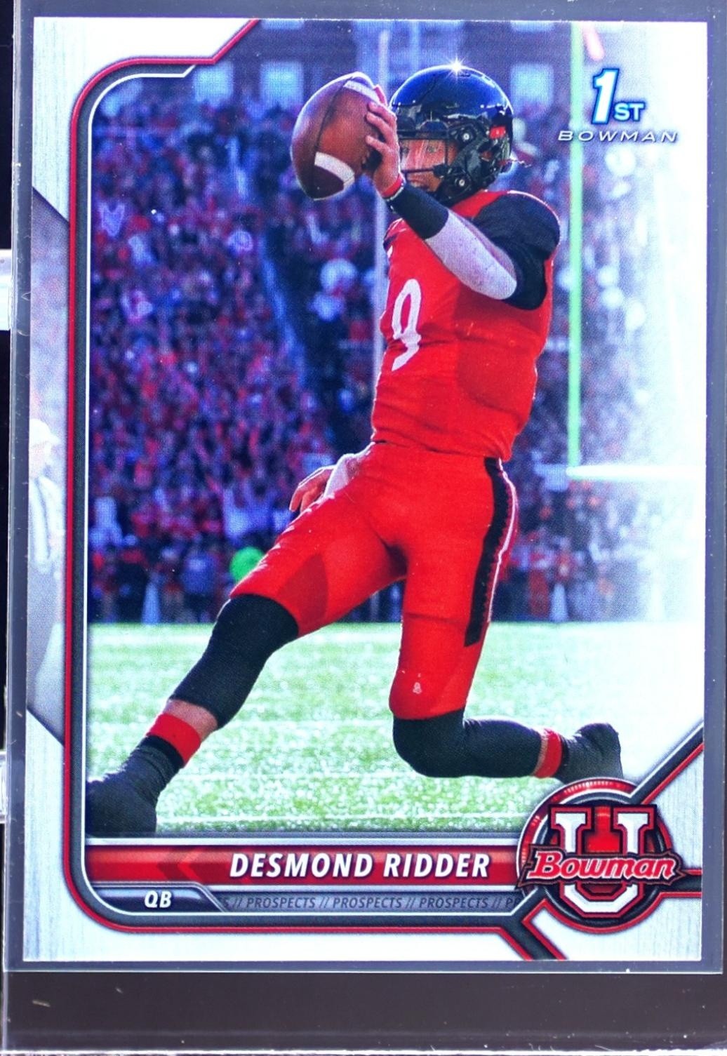 2021 Bowman University Desmond Ridder #49 Bearcats First Bowman